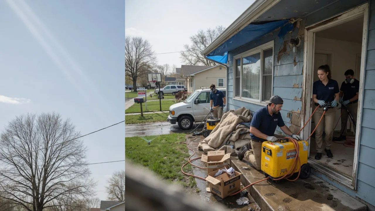 Basement Flood Cleanup in Califon, NJ near me